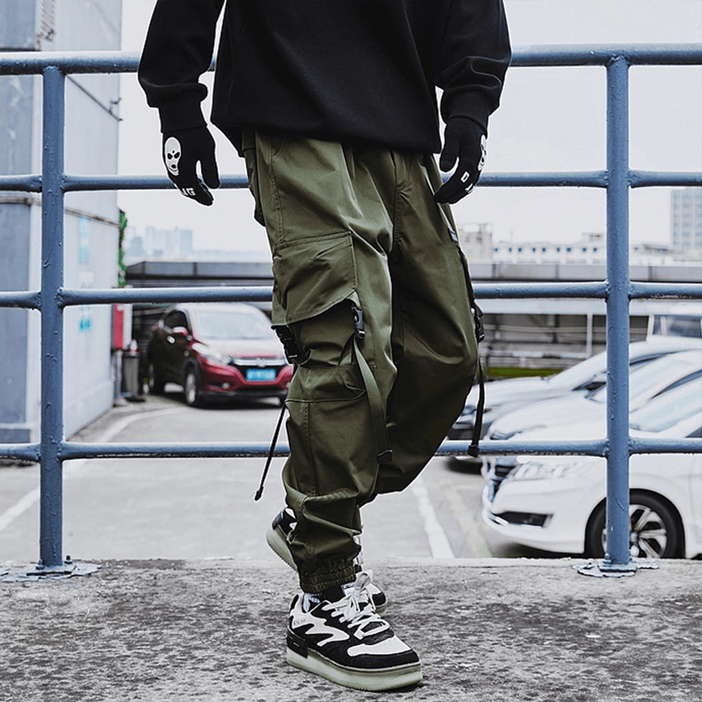 Green Techwear Pants