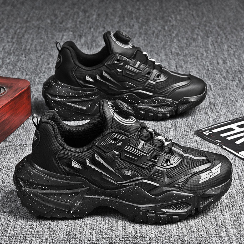 Rotary Dial Lacing Sneakers