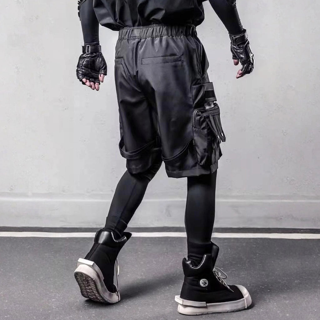 Black Military Tactical Shorts