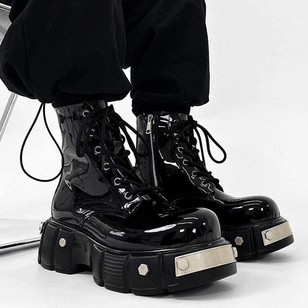 Cyberpunk Platform Boots