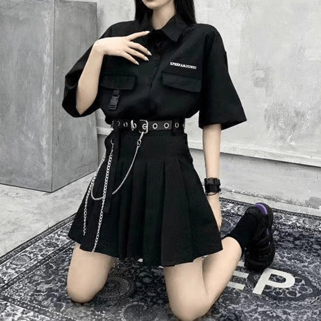 Black Tactical Skirt