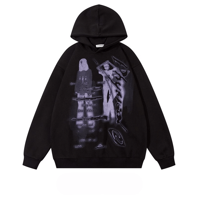 Abstract Streetwear Hoodie
