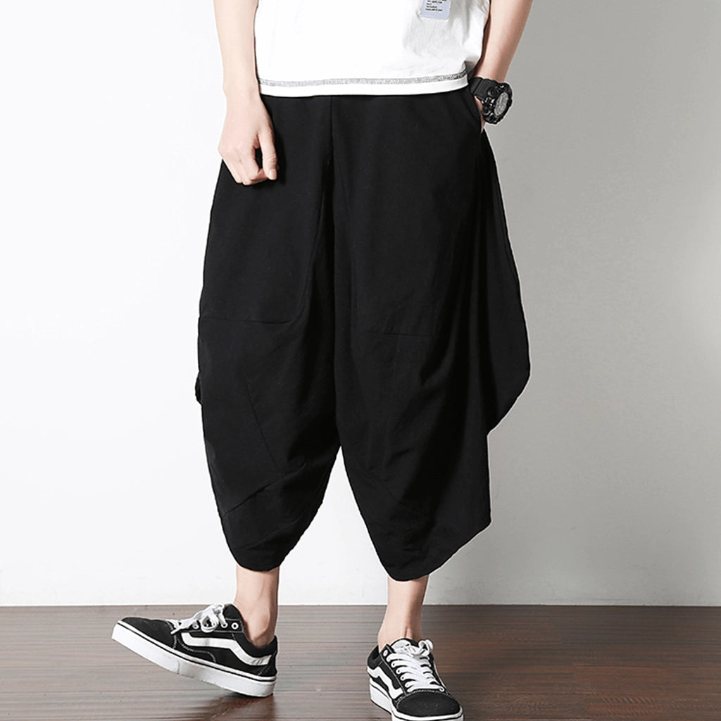 Streetwear Wide-Leg Pants