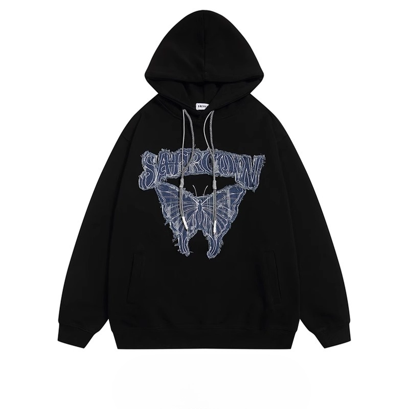 Butterfly Patch Hoodie