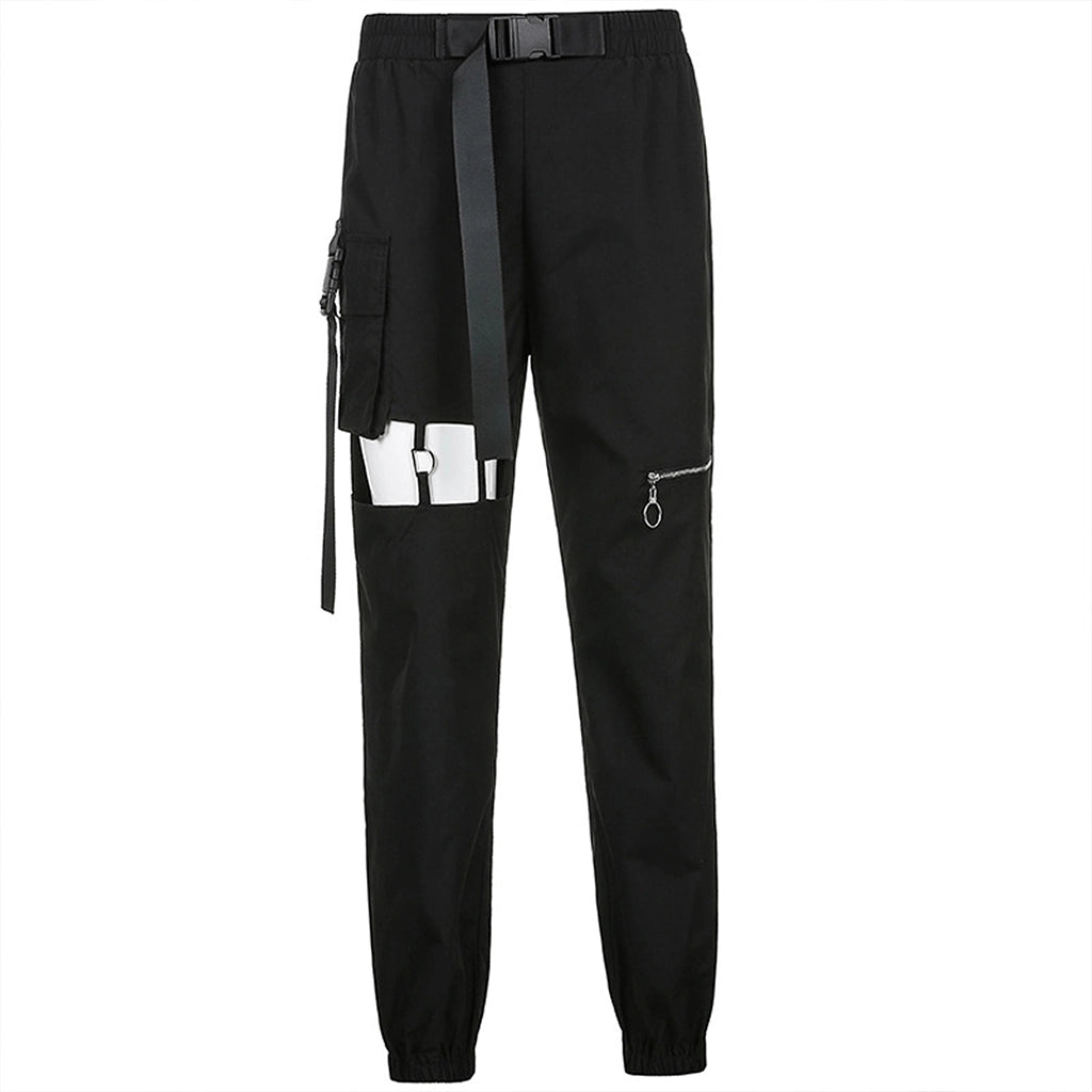 Cut-Out Techwear Pants
