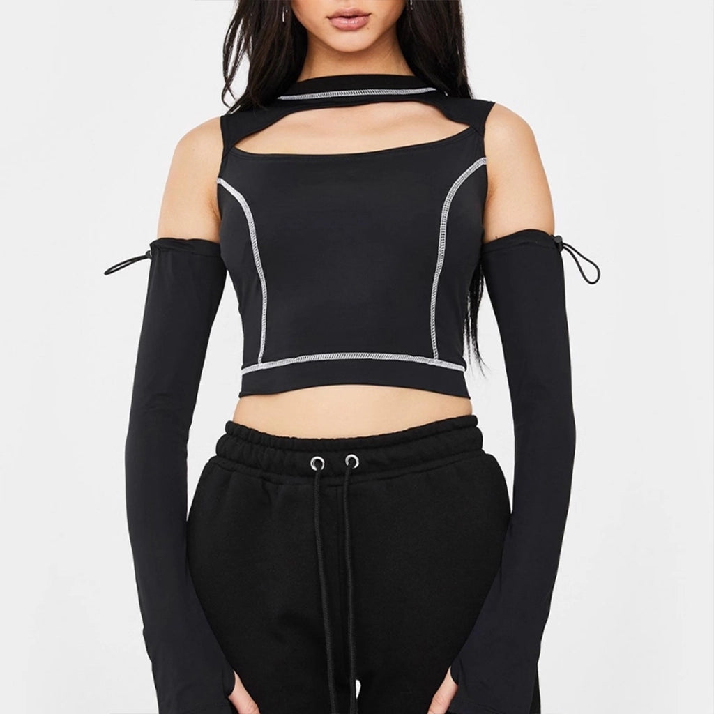 Cutout Crop Top