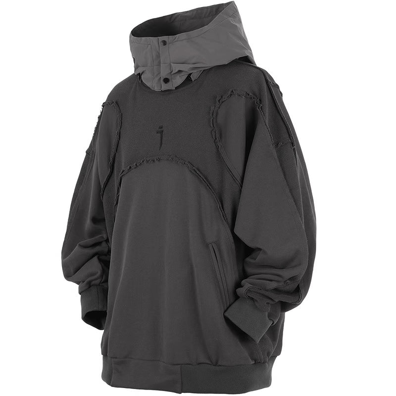 Black Techwear Hoodie