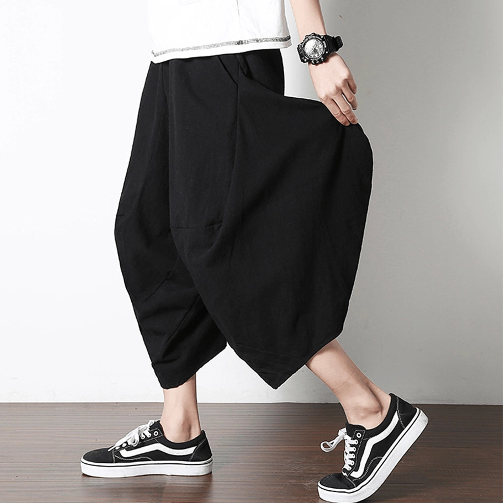Streetwear Wide-Leg Pants