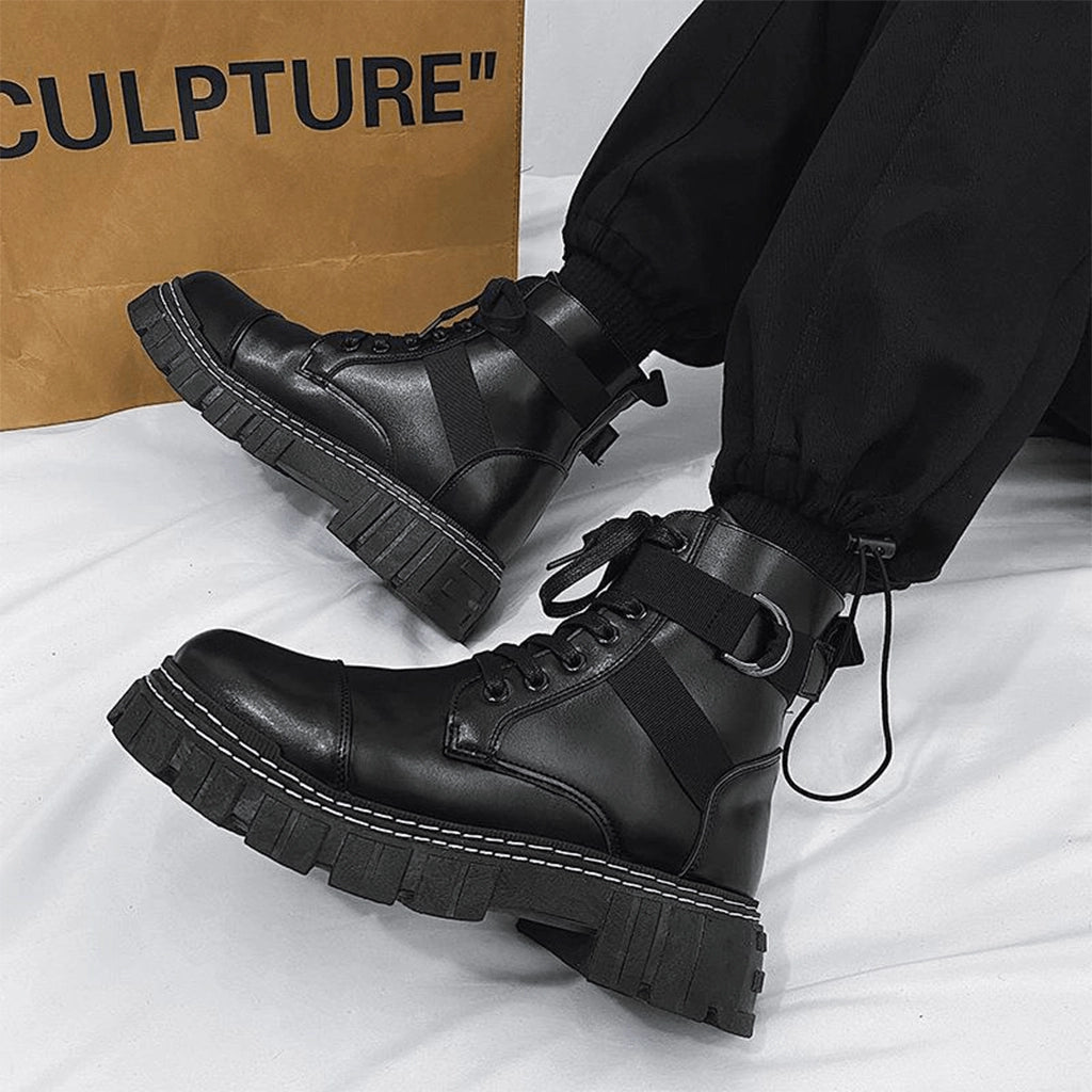 Techwear Cargo Boots