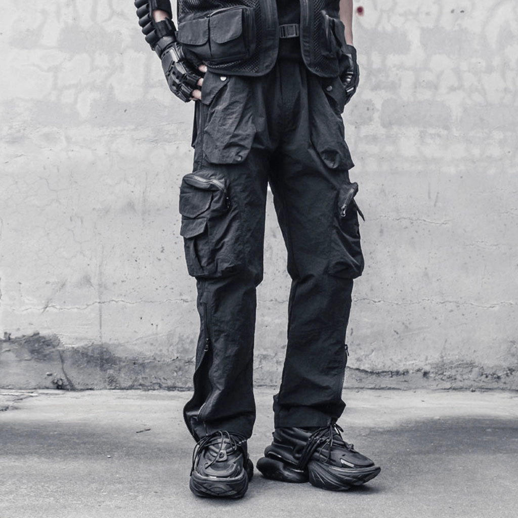 Durable Black Cargo Pants