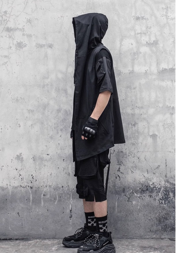 Techwear Hooded Vest