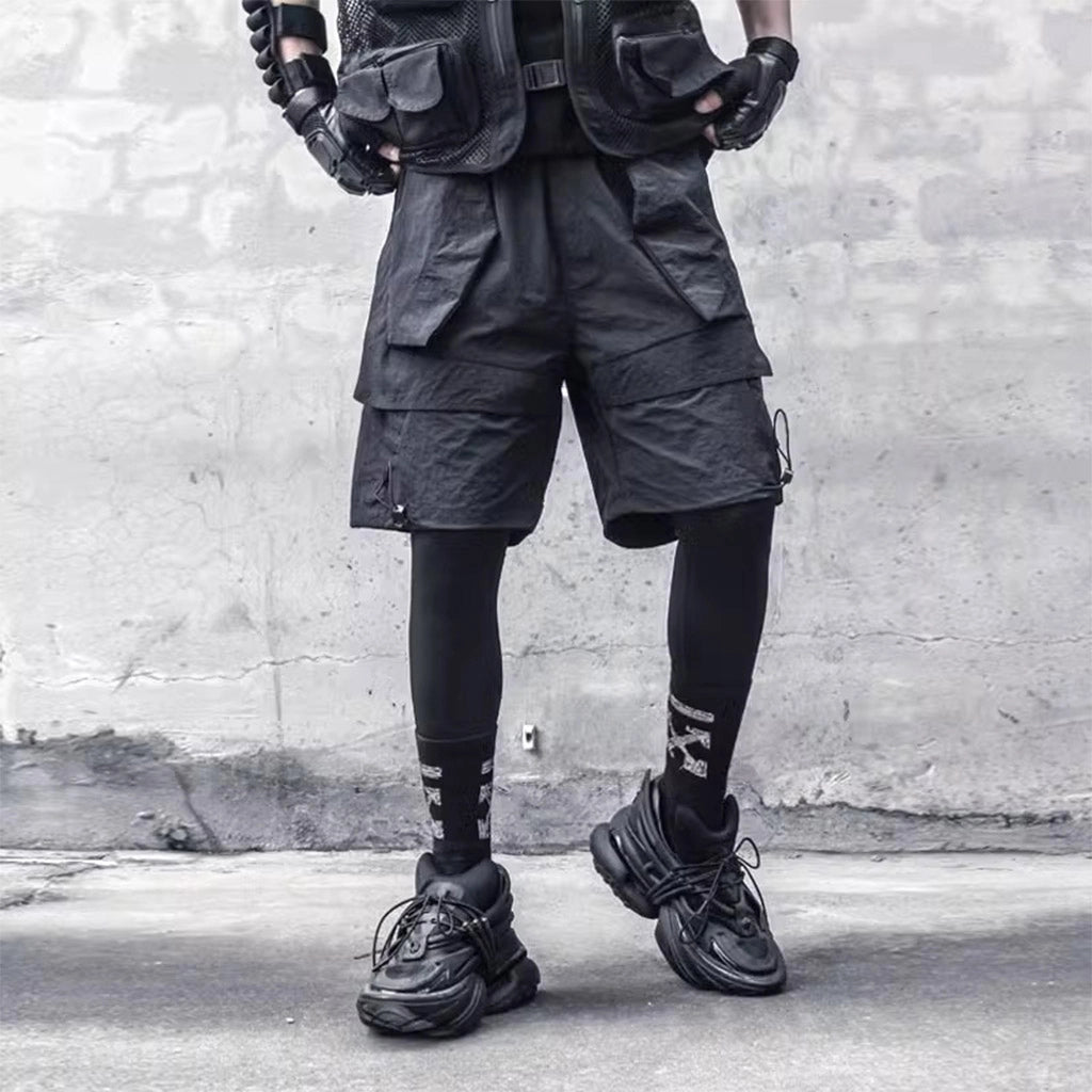 Quick-Dry Urban Cargo Shorts