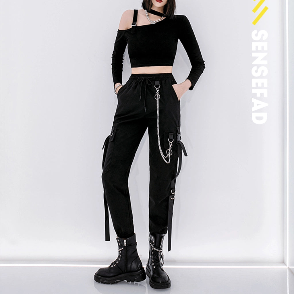 Black Techwear Pants