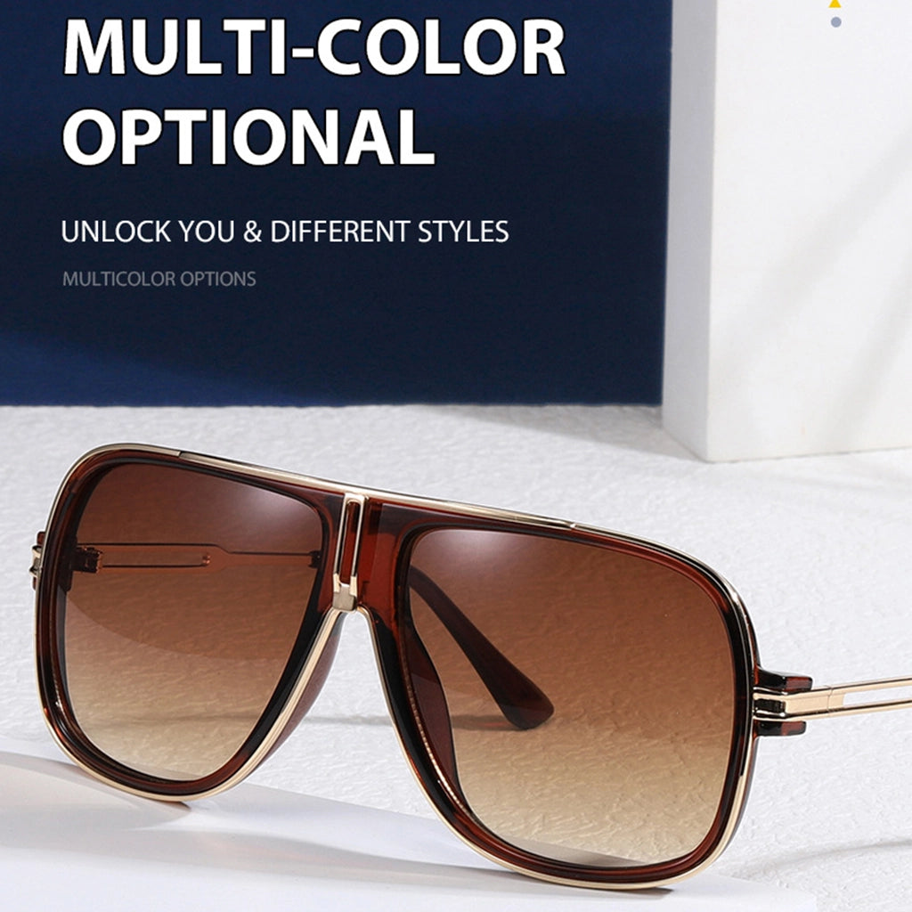 Retro Pilot Techwear Sunglasses