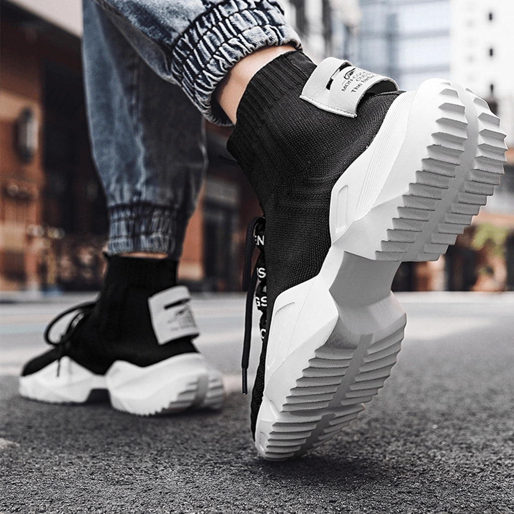 Breathable Knit Sneakers