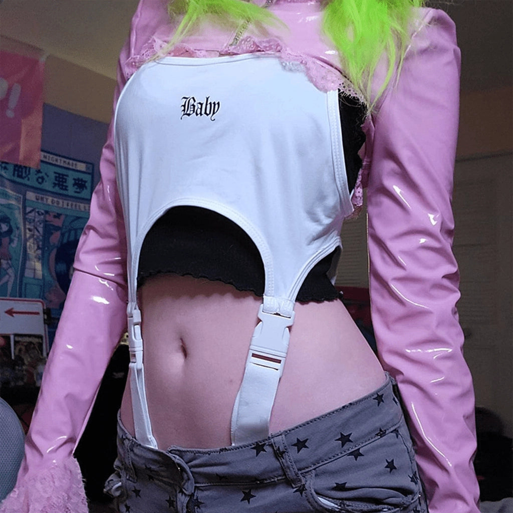 Buckle Straps Techwear Bodysuit