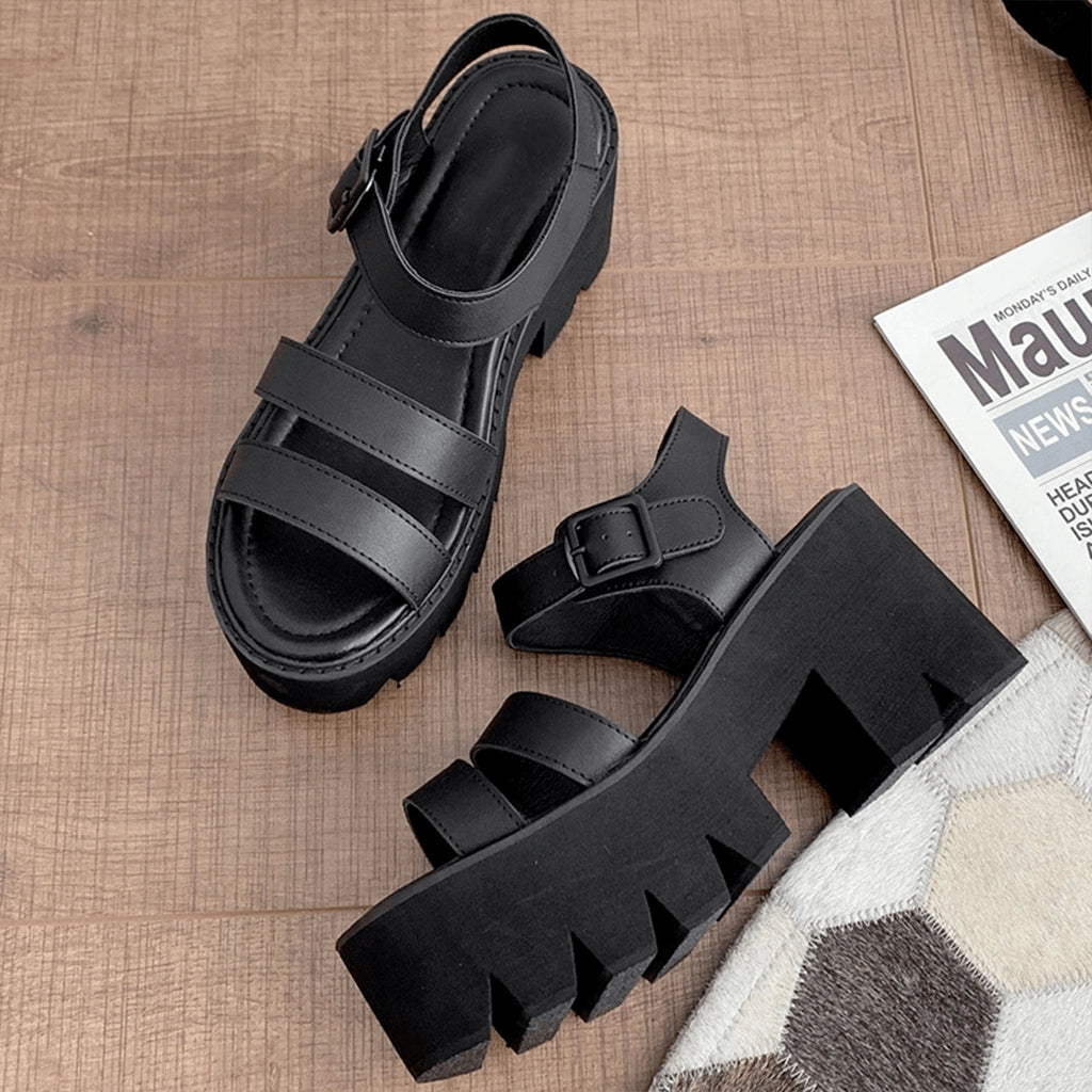 Chunky Heel Sandals