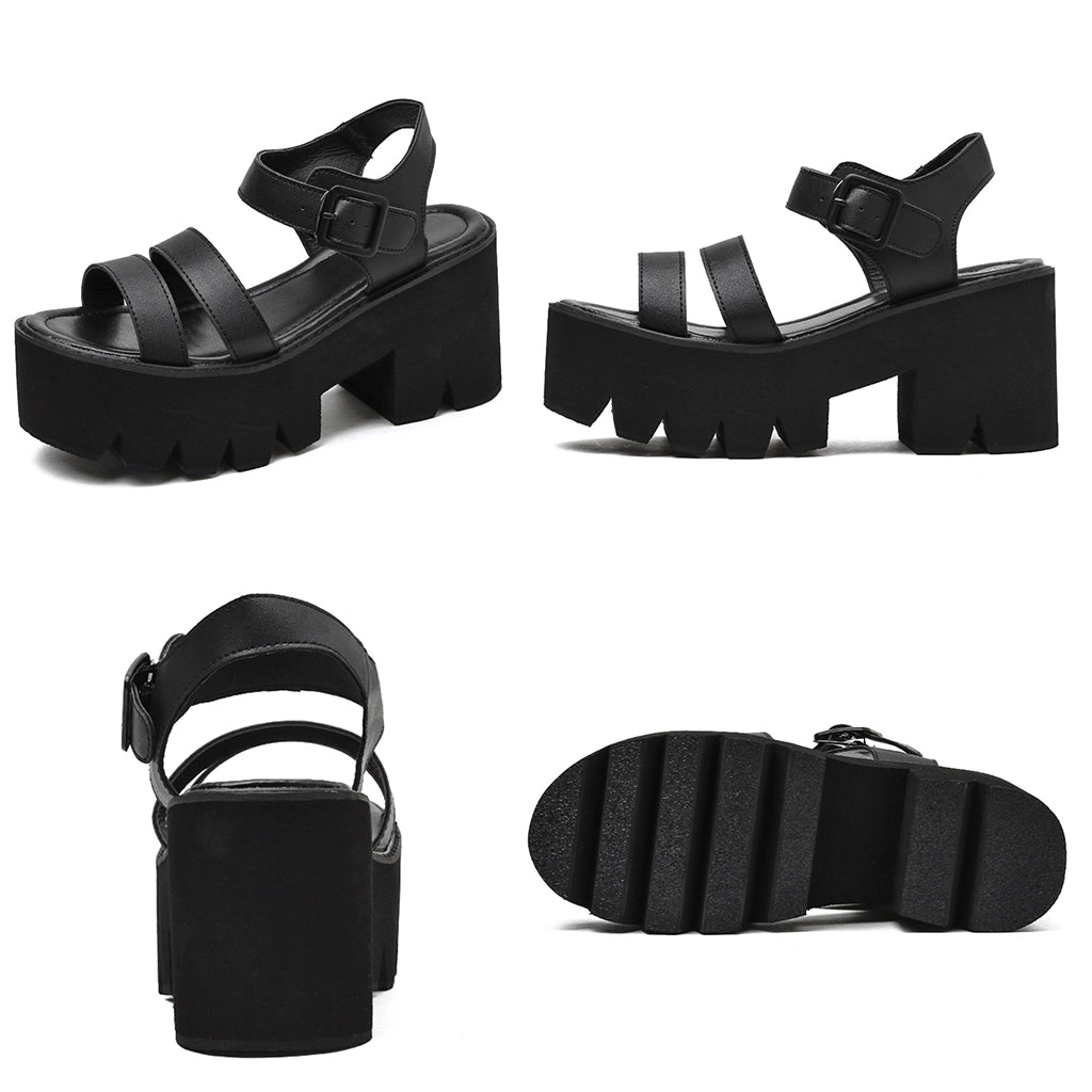 Chunky Heel Sandals
