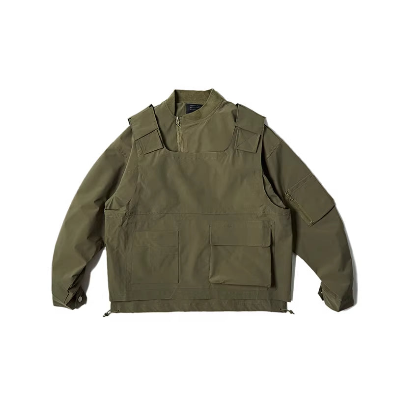 Breathable Cargo Techwear Jacket