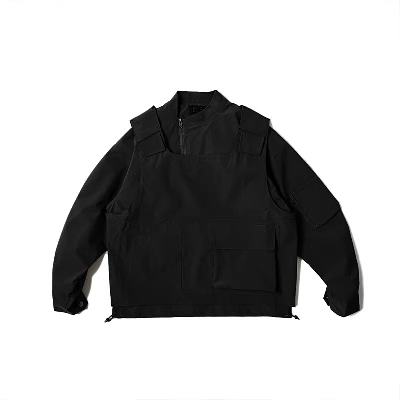 Breathable Cargo Techwear Jacket