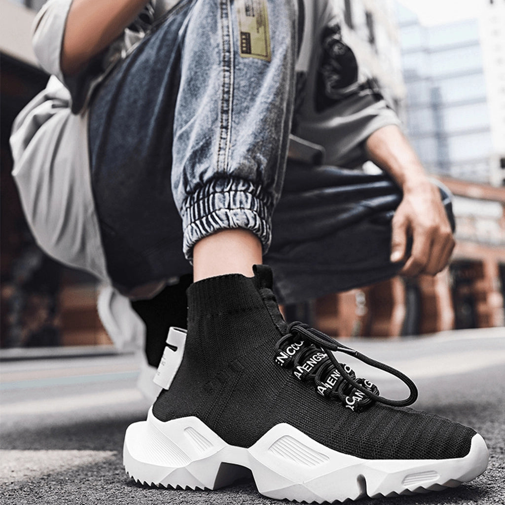 Breathable Knit Sneakers