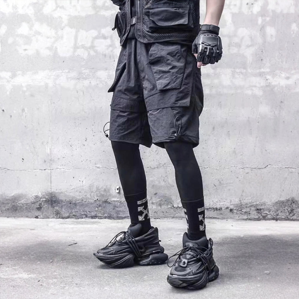 Quick-Dry Urban Cargo Shorts