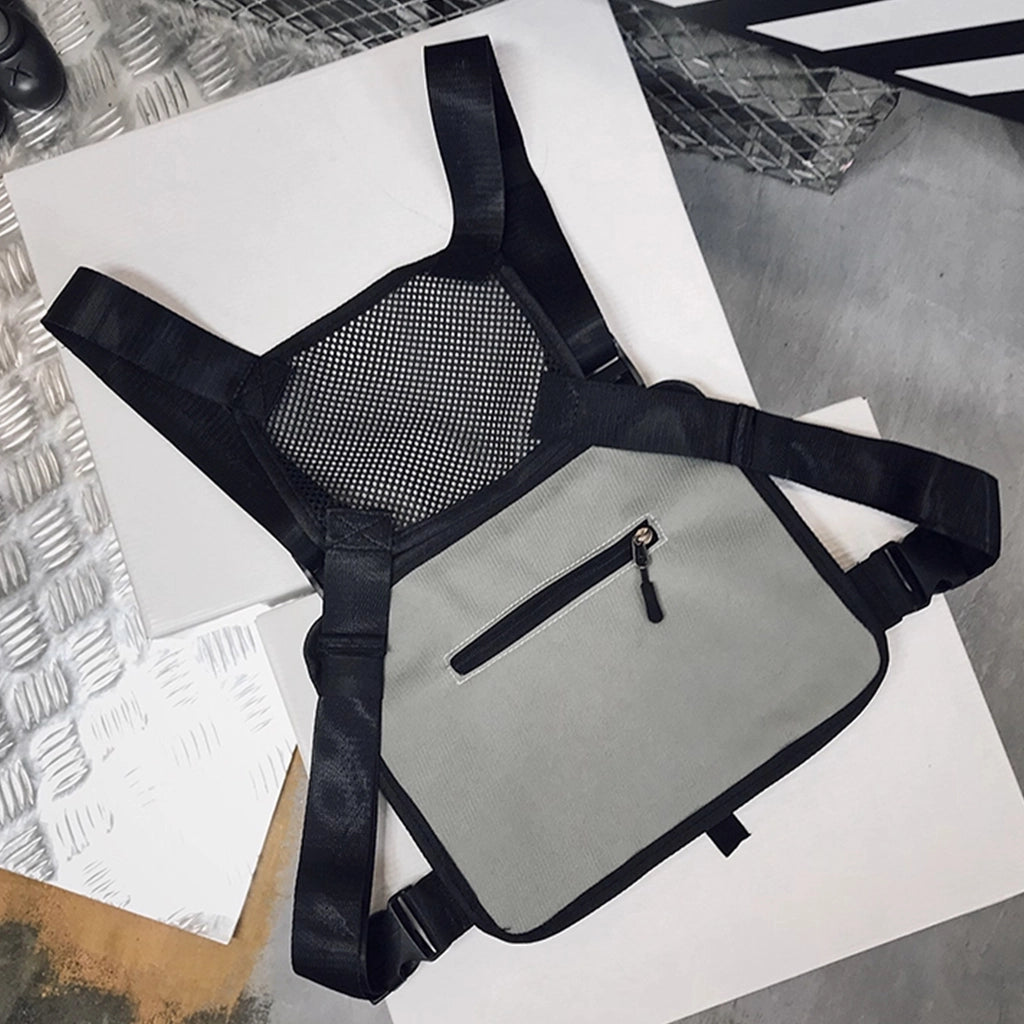 Reflective Tech Backpack for Cycling