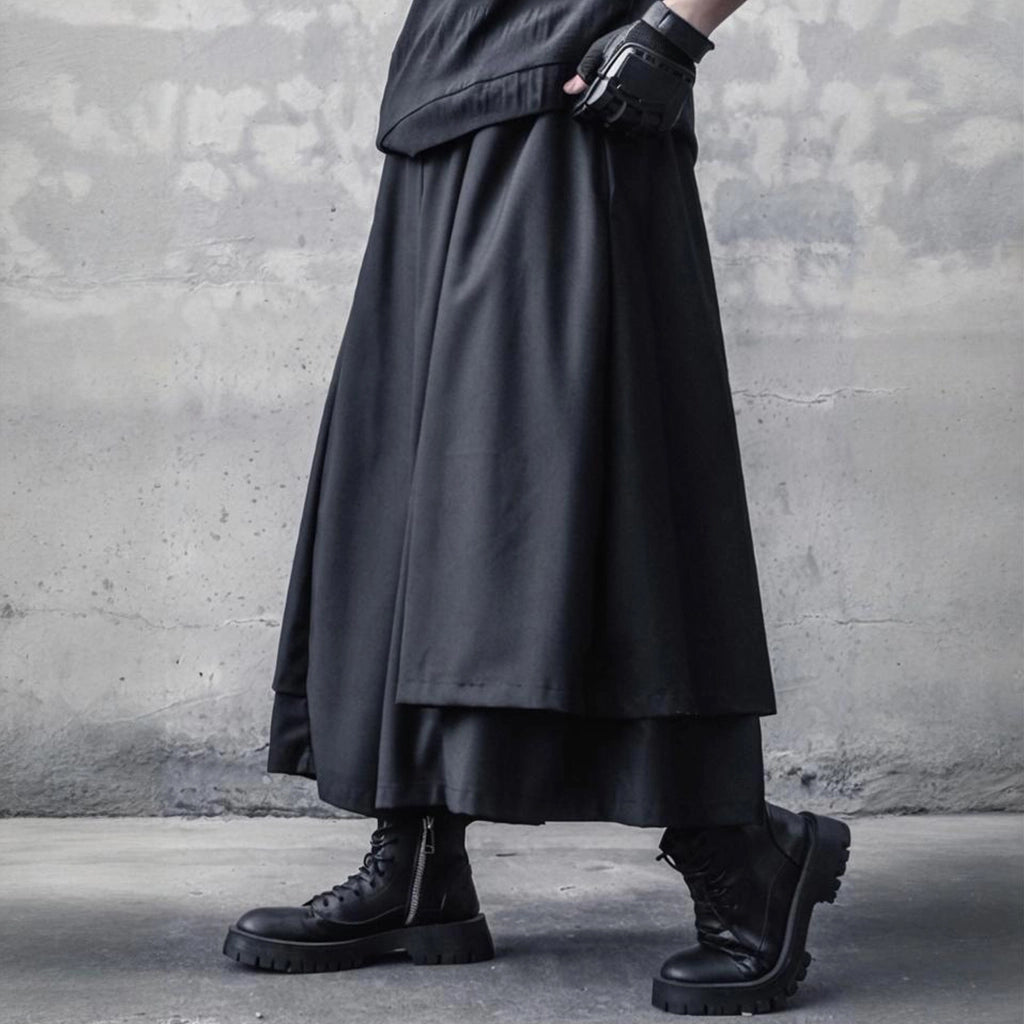 Futuristic Hakama Inspired Pants