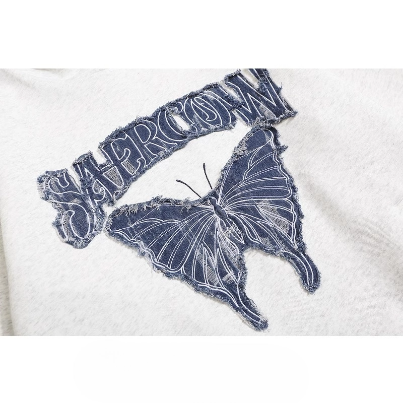 Butterfly Patch Hoodie