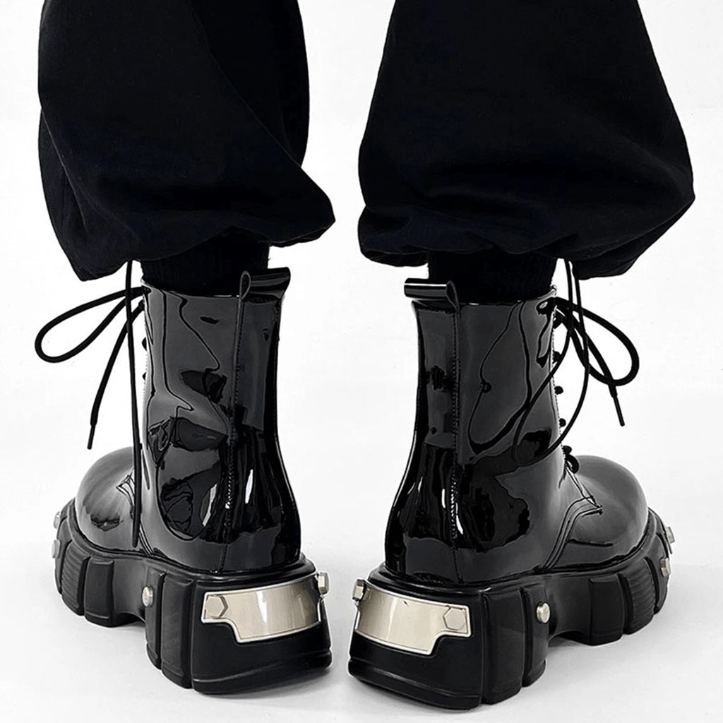 Cyberpunk Platform Boots