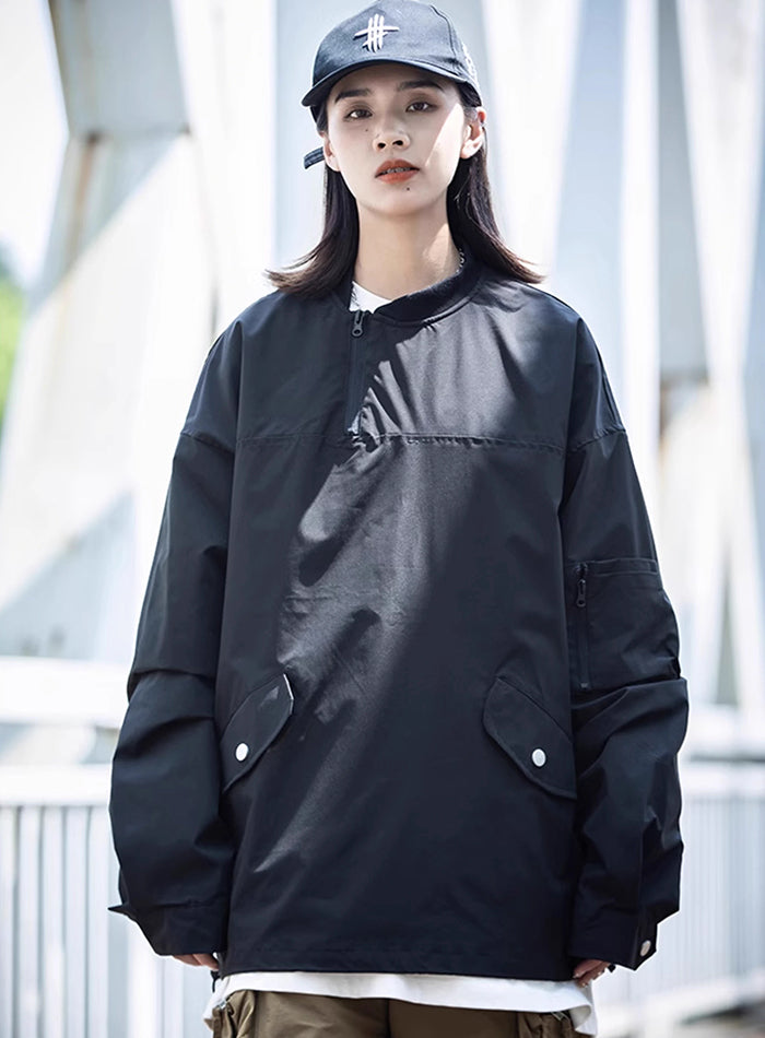 Breathable Cargo Techwear Jacket