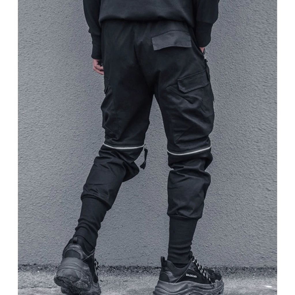 Bold Zipper Techwear Pants