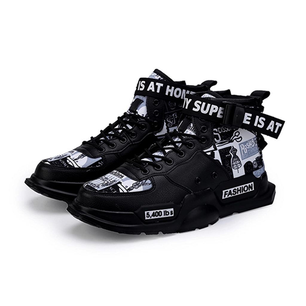 Graffiti Techwear Sneakers