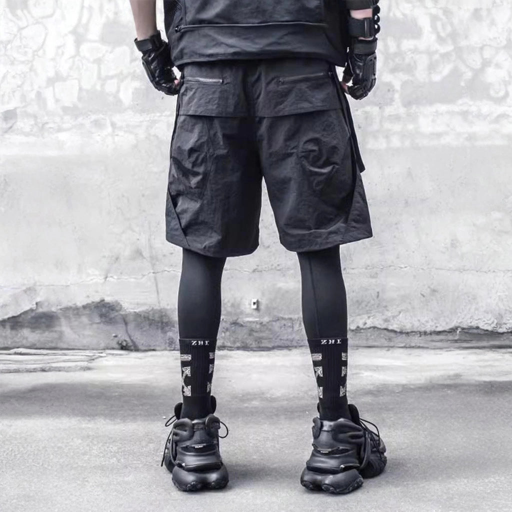 Quick-Dry Urban Cargo Shorts