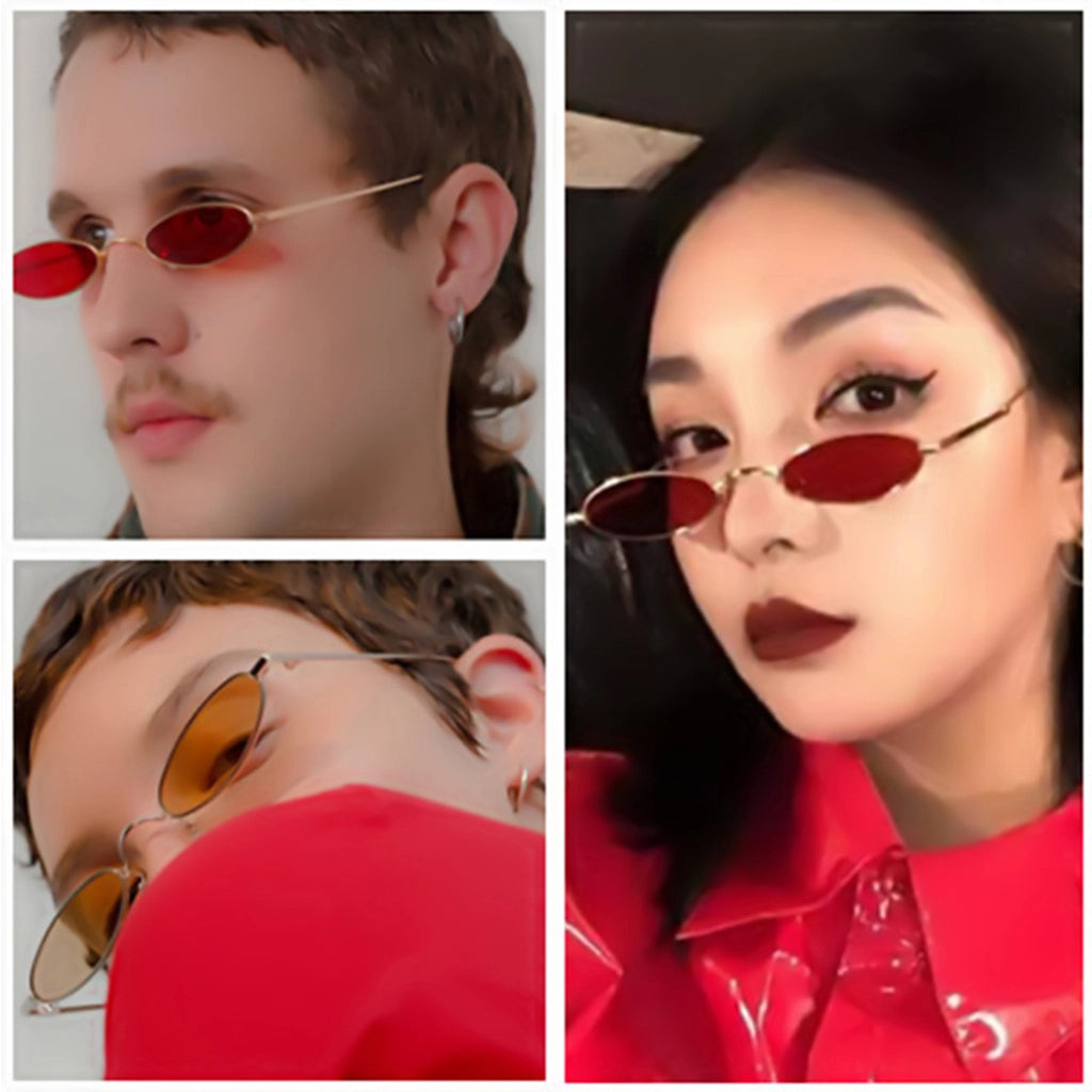 Slim Oval Cyberpunk Shades