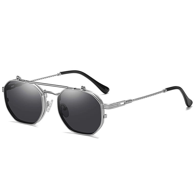 Dual-Mode Tactical Sunglasses
