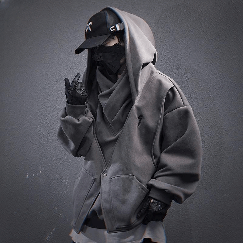 Cyberpunk Techwear Hoodie