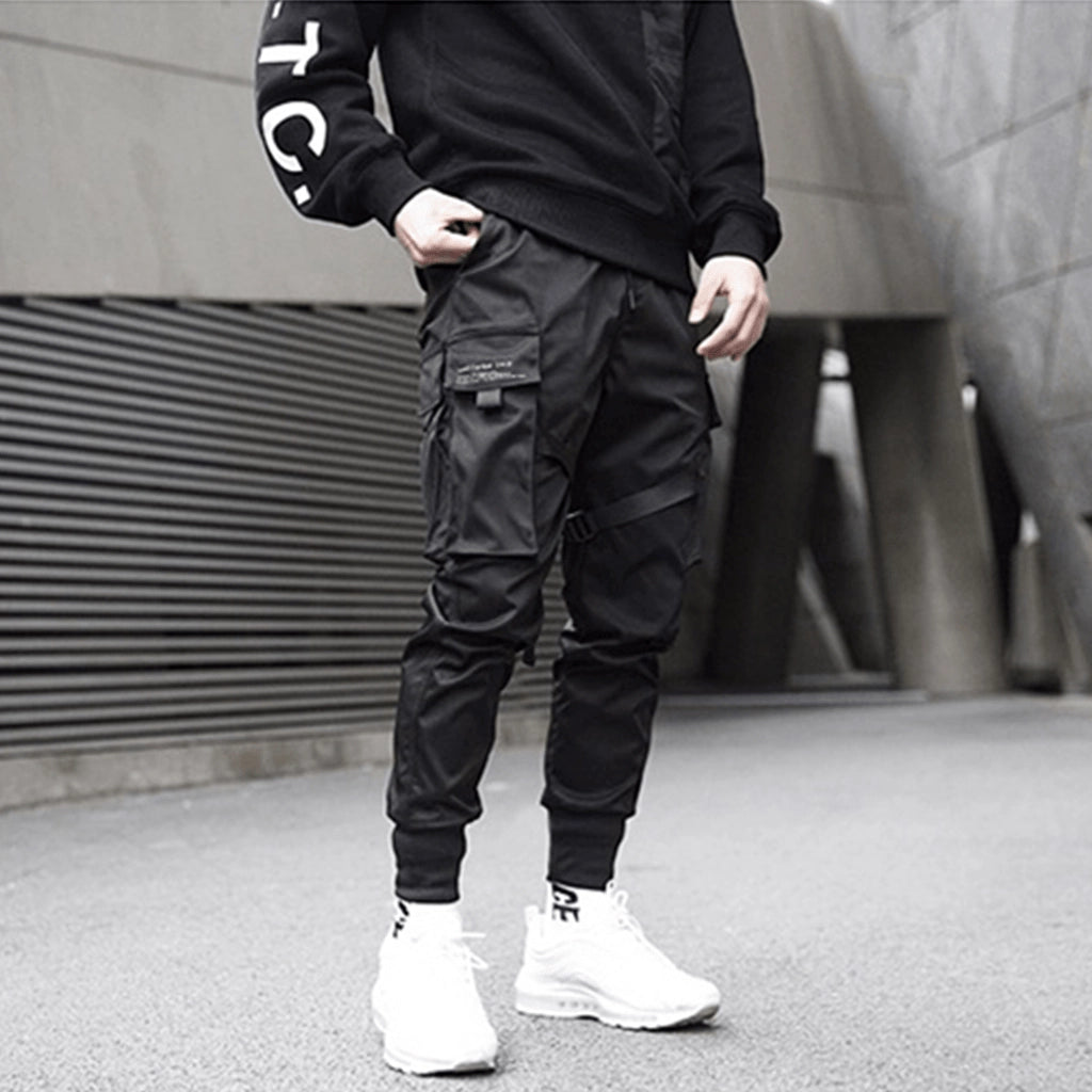 Black Streetwear Joggers
