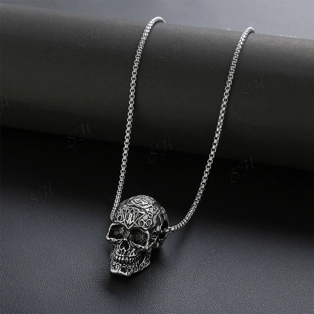 Cyberpunk Skull Necklace
