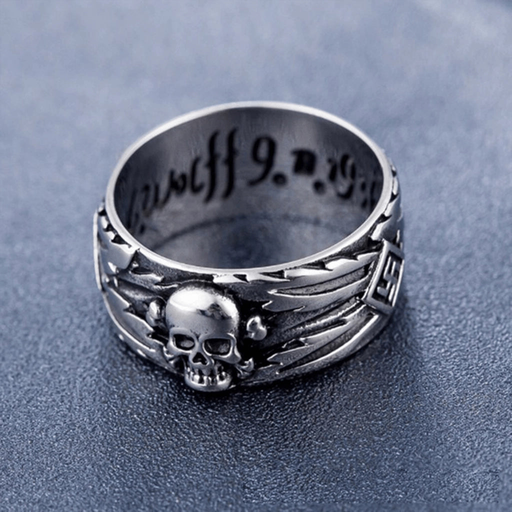 Eclipse Skull Ring
