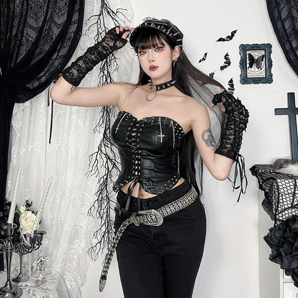 Black Punk Corset
