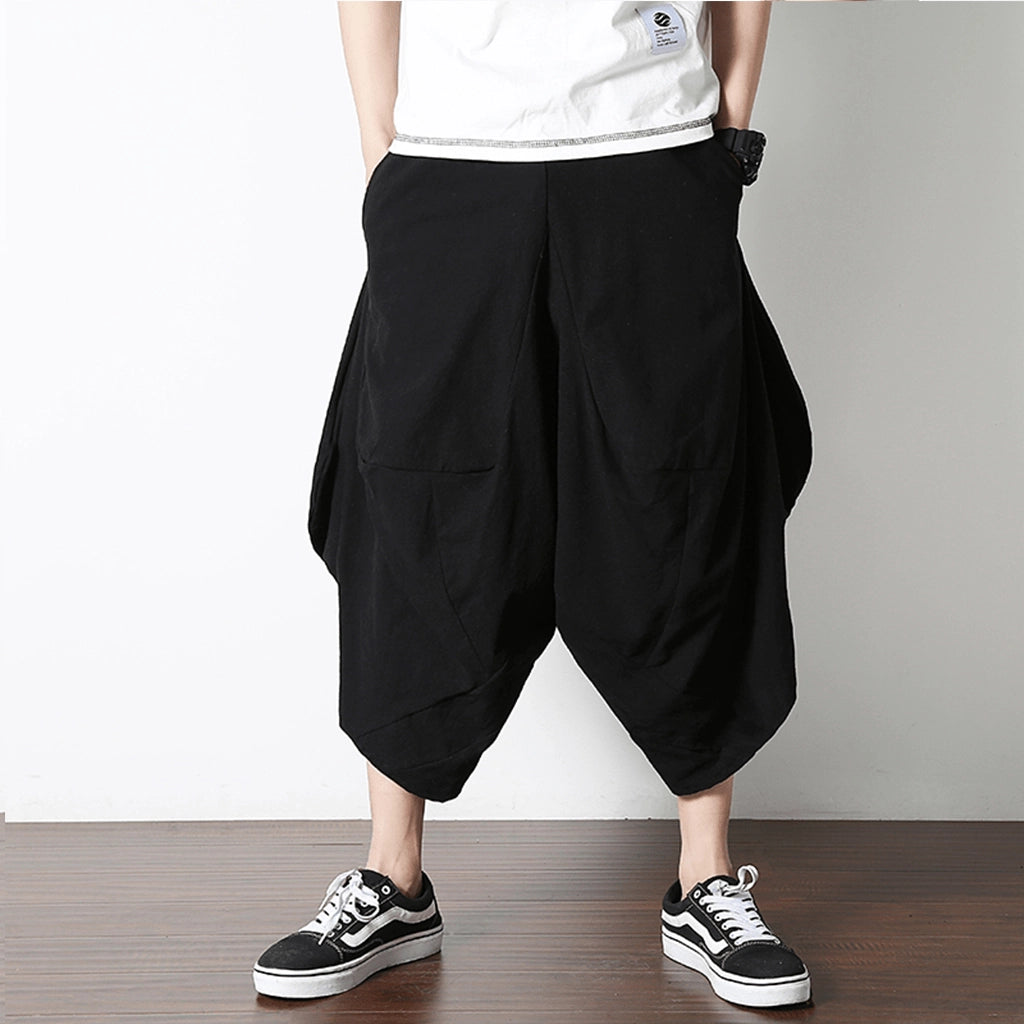 Streetwear Wide-Leg Pants