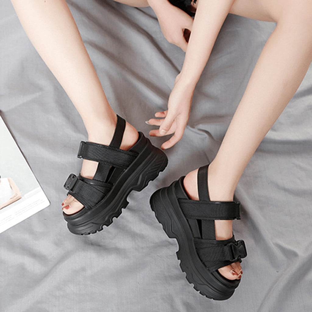 Platform Techwear Sandals