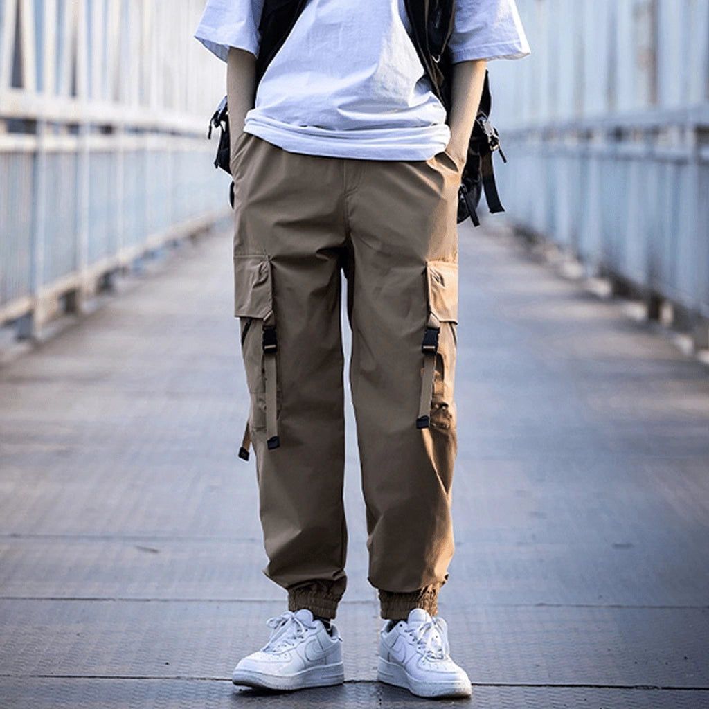 Khaki Cargo Combat Pants