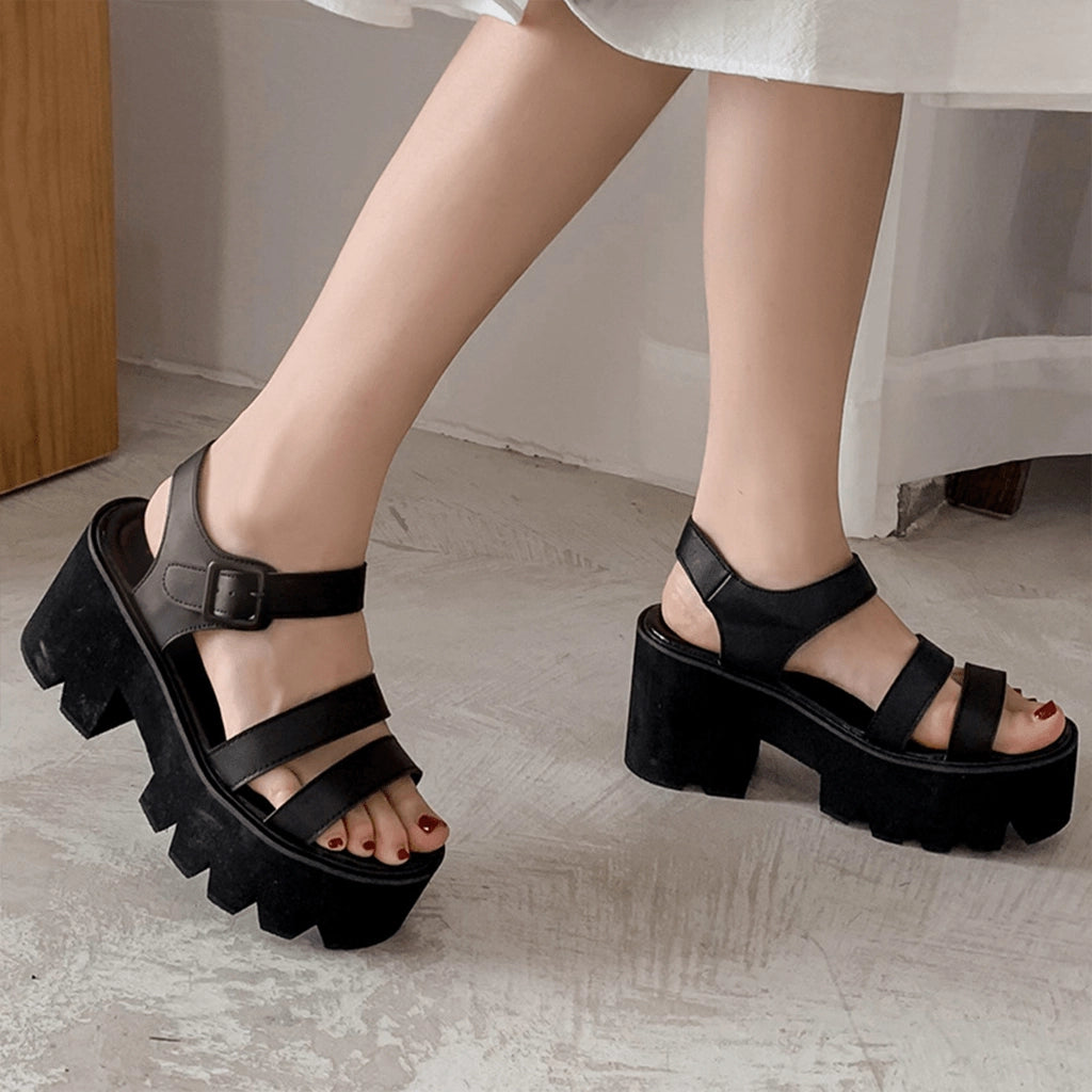 Chunky Heel Sandals