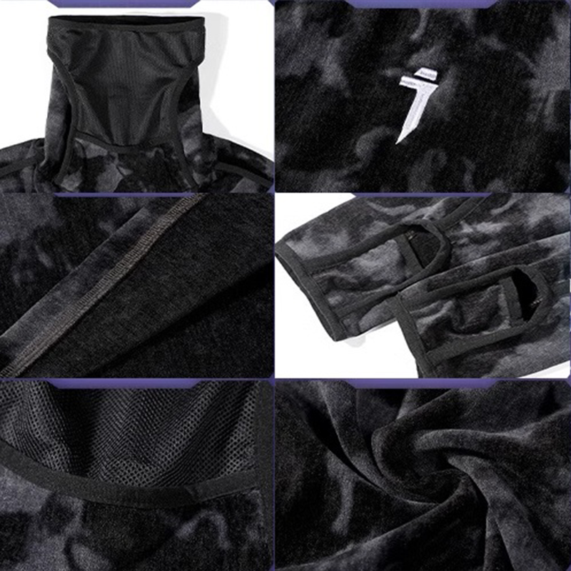 Turtleneck Techwear Sweatshirt