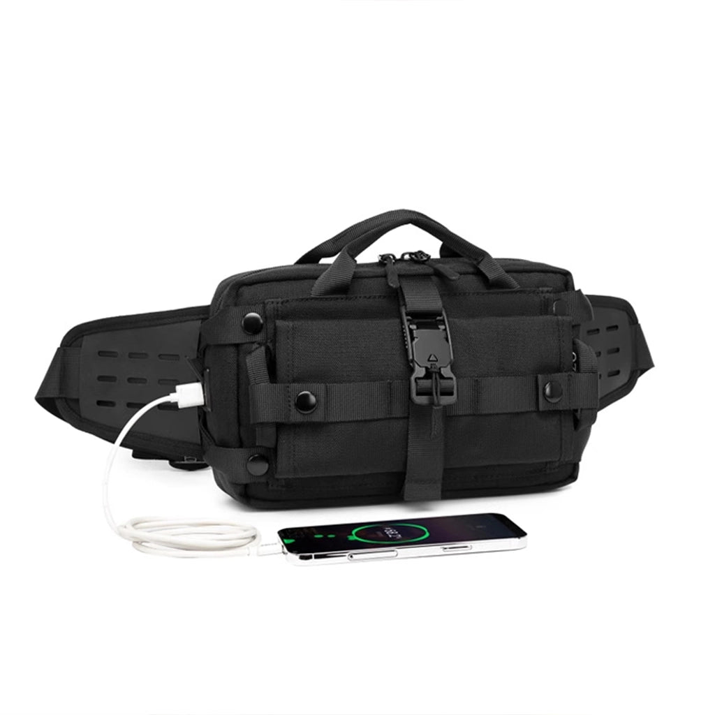 Tactical Bag with USB Charging