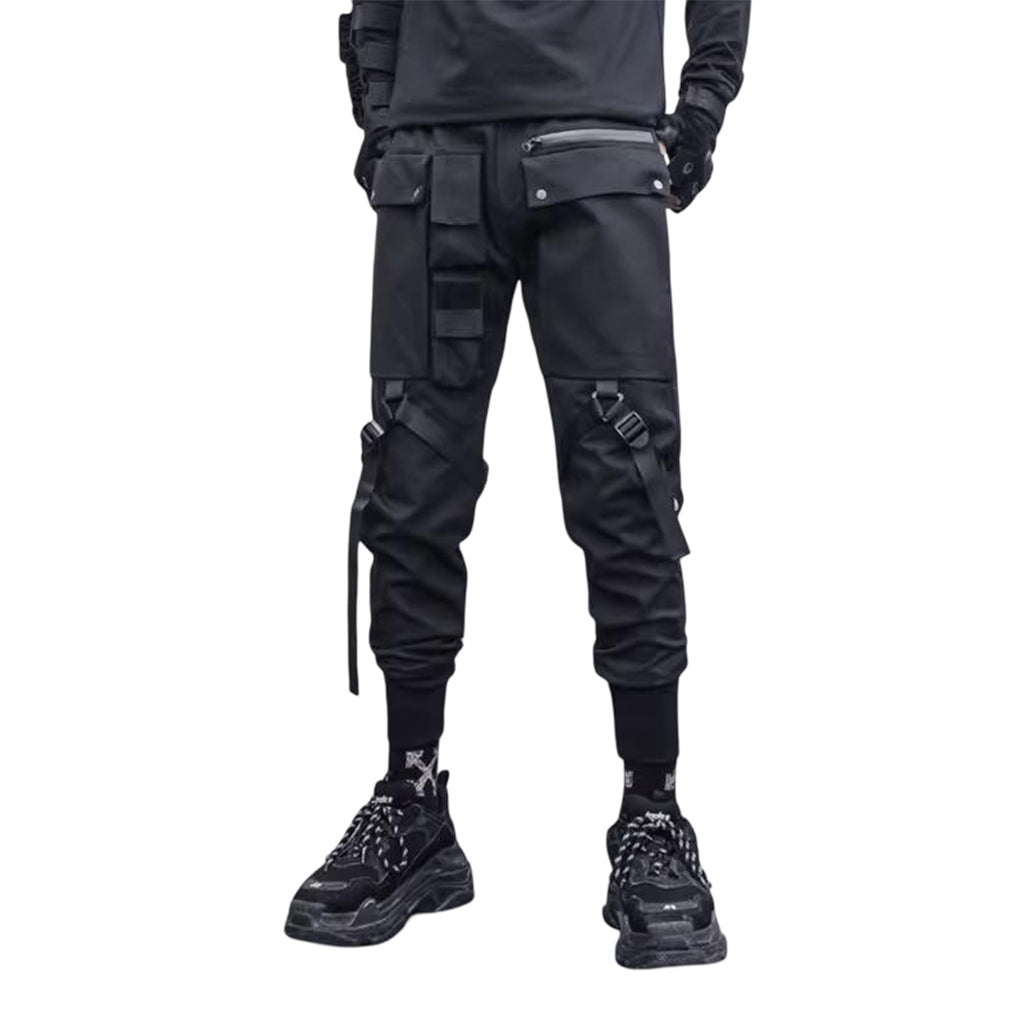 Black Tactical Cargo Pants