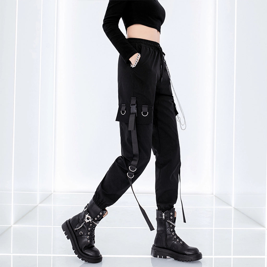 Black Techwear Pants