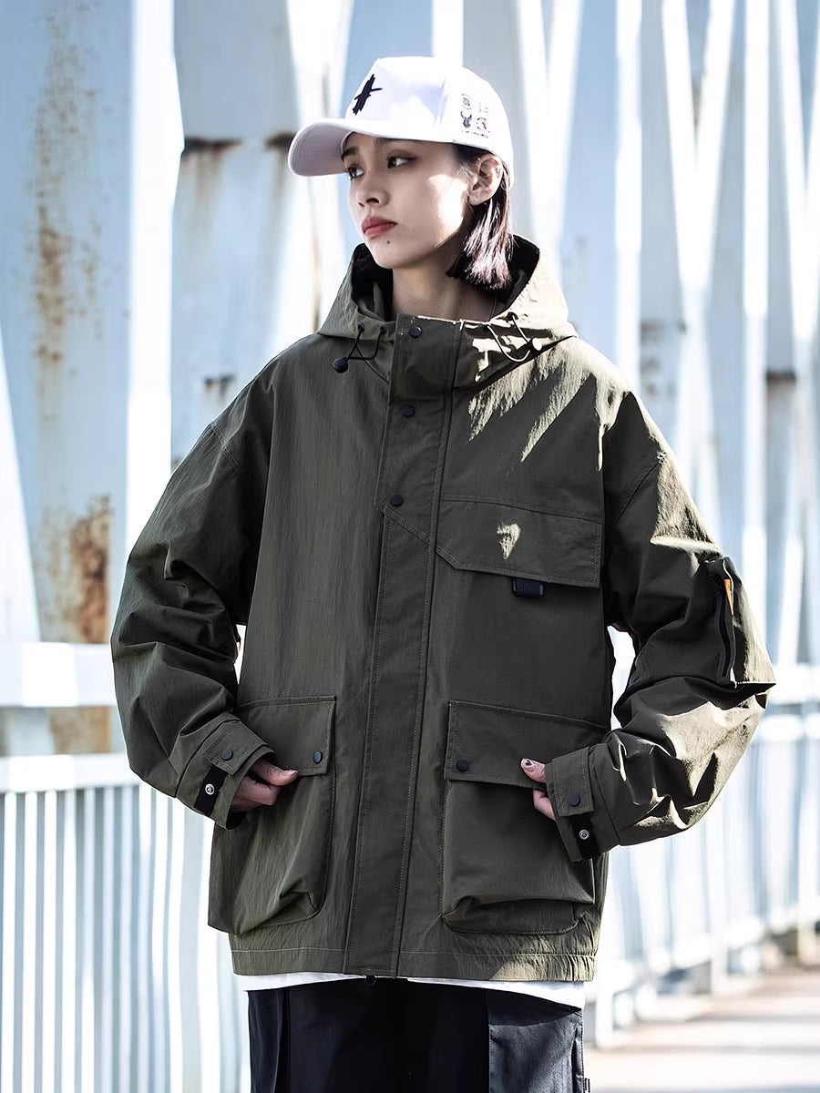 Women's Cargo Techwear Jacket